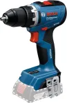 Bosch GSR 18V-65 akumuliatorinis gręžtuvas-suktuvas su 2x 2.0Ah baterijomis, GAL 18V-20 įkrovikliu ir L-Case