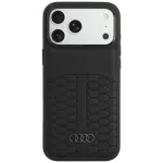 Audi odinis &bdquo;MagSafe&ldquo; dėklas, skirtas &bdquo;iPhone 18 Pro Max&ldquo; / &bdquo;17 Pro Max&ldquo;, juodas