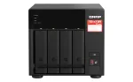 QNAP TS-473A NAS bok&scaron;tinis AMD Ryzen Embedded V1500B 8 GB DDR4 0 TB QNAP Turbo System juodas