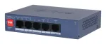 Dahua Technology CS4005-4ET1GT-36 tinklo jungiklis, valdomas L2, Gigabit Ethernet (10/100/1000), Power over Ethernet (PoE), mėlynas