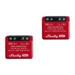 Shelly 1PM Mini Gen3 protingoji relė su galios matavimu, 2 vnt. komplektas