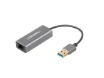 Natec Cricket NNC-1924 USB 3.0 Type-A į RJ45 Ethernet adapteris, 1000 Mbit/s, 15 cm kabelis, juodas