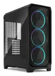 PC korpusas Fractal Design Meshify 3 Black RGB TG Light Tint ATX