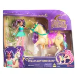 Unicorn Academy, Ava & Plant Magic Lapelis su &Scaron;viesos Efektu, 2 Jojimo Aksesuarai, Lėlės ir Vienaragiai Mergaitėms nuo 4 Metų