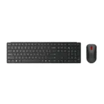 Lenovo 4X31S04848 klaviatūra su pele, RF belaidė + Bluetooth, JAV i&scaron;dėstymas, juoda