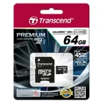 Flash atminties kortelė Transcend 64GB MicroSDXC UHS-I TS64GUSDU1