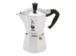 Bialetti Moka Express kavos virimo puodas 0,3 L, aliuminis, juodas