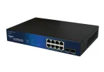 Valdomas ALLNET 209904 Gigabit Ethernet 8 prievadų PoE jungiklis