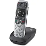 Gigaset E560 belaidis DECT telefonas su skambučio numerio atpažinimu, juodai sidabrinis