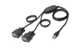 DIGITUS USB 2.0 į 2x RS232 kabelis 1,5 m