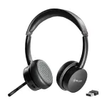 Ausinės Tellur Voice Pro Wireless Call Center Headset juodos TLL411007