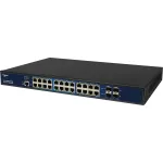 ALLNET ALL-SG8626PM 24+4P PoE+ valdomas komutatorius &mdash; 24x Gigabit PoE+ + 4x Gigabit uplink