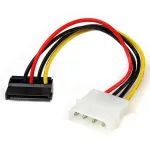 StarTech.com 6 colių LP4 į kairiąją SATA maitinimo laidą adapteris