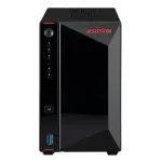 Asustor AS5402T NAS / saugojimo serveris Intel&reg; Celeron&reg; N5105 4 GB DDR4 0 TB ADM juoda