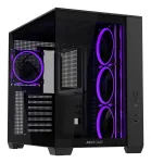 ASUS A32 PLUS TG ARGB kompiuterio dėžė, juoda, ATX/micro ATX/Mini-ITX