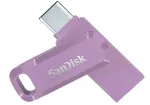 WESTERN DIGITAL SanDisk Ultra Dual Drive Go 256GB USB atmintukas - USB-C / USB-A - violetinis