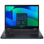 Hibridinis (2-in-1) ne&scaron;iojamas kompiuteris Acer TravelMate TMP414RN-54-TCO-74CP &mdash; 14 colių WUXGA liečiamas, Intel Core Ultra 7 155U, 16 GB DDR5, 512 GB SSD, 4G, Windows 11 Pro, mėlynas