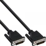 InLine DVI-D laidas 24+1 ki&scaron;tukas / ki&scaron;tukas Dual Link 2m