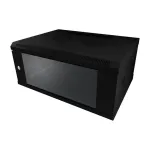 Sieninis stovas ALLNET ALL-SMC6604SCHWARZ 4U, maks. apkrova 50 kg, rakinamas, juodas