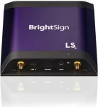 BrightSign LS425 skaitmeninių ekranų grotuvas, Full HD, H.265, HTML5, HDMI 2.0a, juodas/violetinis