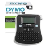 DYMO LabelManager 210D+ &ndash; etikečių spausdintuvas, AZERTY, D1, terminis perkėlimas, 180 x 180 DPI, 12 mm/s, juodas/sidabrinis