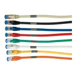 Pataisinis kabelis RJ45 CAT6A 500MHz 0,5m oranžinis S-STP(S/FTP) AWG26 LSZH Synergy 21