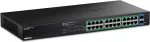TRENDnet TPE-TG262ES 26 prievadų gigabitinį EDGESMART PoE+ komutatorius