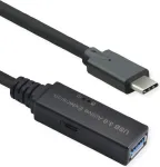 ROLINE Ultralanges USB3.2 Gen1 ilginimo kabelis C-A ST/BU 5m