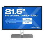 JAPANNEXT JN-IPS2152FHDR-C65W-FLD-T 54,6 cm (21,5 inch) Full HD liečiamasis monitorius, IPS, 8 ms, 75 Hz, AMD FreeSync, HDMI, USB-C 65W