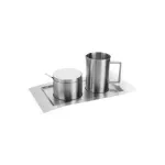 Cukrinė ir pieno ąsotėlis Esmeyer Wave 400-1655 &ndash; keraminis rinkinys