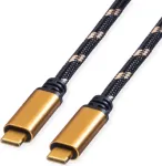 ROLINE GOLD USB4 Gen3x2 40Gbit/s Laidas C-C ST/ST 100W 2m