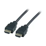 EFB-Elektronik HighSpeed HDMI kabelis su Ethernet 4K30Hz, A-A ki&scaron;tukas-ki&scaron;tukas, 0,5m, juodas Gamintojas: EFB Elektronik (K5430SW.0,5)
