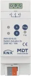 MDT Schaltaktor 2-fach 2TE REG 16A 230VACKompakt 70&micro;F 10EVG AKK-0216.03