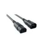 Maitinimo laidas Bachmann 356.119 Juodas 0,5 m C14 C13