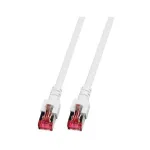 EFB-Elektronik RJ45 jungiamasis laidas Cat.6 S/FTP LSZH Baltas 7,5m (K5518.7,5)