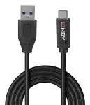 Lindy 36970 USB 3.2 Gen 2 laidas USB A &ndash; USB C 0,5 m juodas