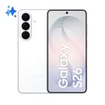 Samsung Galaxy S26 16 cm (6,3 colio) Dviejų SIM Android 16.0 5G USB Type-C 12 GB 256 GB 4300 mAh Baltas