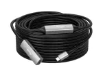 USB-C aktyvus prailginimo kabelis EQUIP 15 m, USB 3.2 Gen 1 (5 Gbps), nikeliuoti kontaktai, juodas