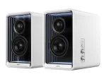 Edifier QR65 aktyvus stalinis monitorius su GaN įkrovikliu | 70 W | Bluetooth | Baltas | Belaidis ry&scaron;ys