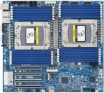 Gigabyte MZ73-LM2 (Rev. 3.x) serverio pagrindinė plok&scaron;tė, E-ATX, dviguba Socket SP5