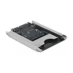 Card Reader DeLOCK 91753 SATA vidinis pilkas