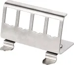 ROLINE Hutschienen-Adapter unbestckt, fr 4 Keystones