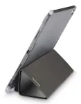 Hama 00231006 Fold Clear dėklas plan&scaron;etiniam kompiuteriui su ra&scaron;iklio skyreliu, skirtas iPad Air 11&Prime; (2025), juodas