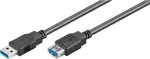 Wentronic 43998 USB laidas juodas