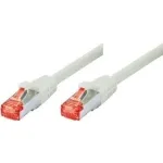 Tecline exertis Connect &ndash; Pataisos laidas &ndash; RJ-45 (M) į RJ-45 (M) &ndash; 10 m &ndash; SSTP &ndash; CAT 6 &ndash; Be halogenų &ndash; Pilka (71510)