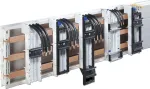 Rittal SV 9340.760 OM adapteris, 45 x 272 mm, su jungiamaisiais laidais 690 V, &scaron;viesiai pilkas (RAL 7035)