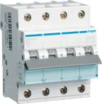 Hager MBN416 automatinis jungiklis 16 A, B charakteristika, 4 moduliai