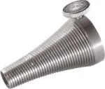 Adapteris kūginis testo 0554 9010 su fiksavimo varžtu matavimo prietaisams