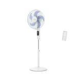 Grindinis ventiliatorius Rowenta Turbo Silence VU5450F0, 32 W, 1470 mm auk&scaron;tis, baltas