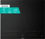 Gorenje Indukcinė kaitlentė GI6443BSCWF, juoda, įmontuojama, 60 cm, zoninė indukcinė kaitlentė, stiklo keramika, 4 zonos